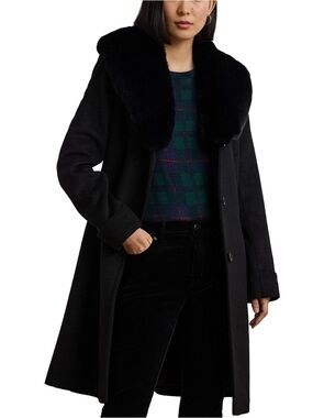 Lauren Ralph Lauren
Women's Icon Faux-Fur Collar Walker
Coat,